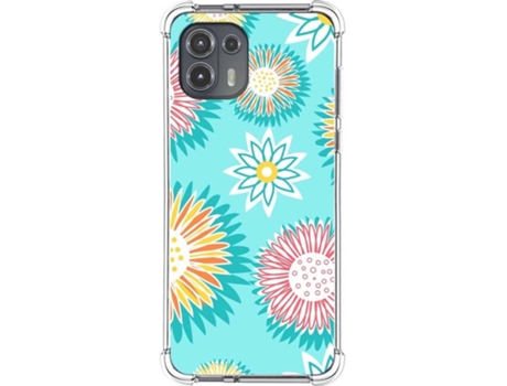Carcasa Motorola Edge 20 Lite TUMUNDOSMARTPHONE Dibujos Antigolpes Flores 05 Multicolor