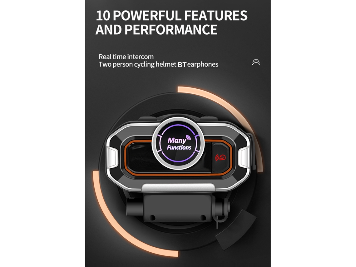 Capacete Moto Bluetooth Intercom Fm LAXISCREED