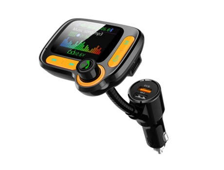 Bluetooth AUX Car Kit Receptor de audio manos libres inalámbrico Reproductor de música MP3 QC3.0 USB Cargador rápido Modulador FM Transmisor ENZONS