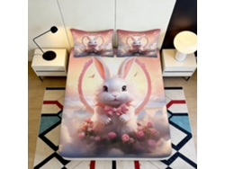 Estampado Microfibra Microfibra Diseño Almohada Juego Color 200x25cm