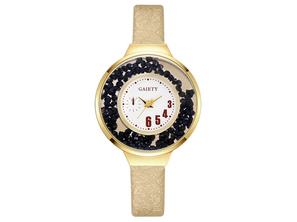 Reloj De Negocios Para Mujer, Sencillo, De Aleación, Analógico, De Cuarzo, Para Uso Diario, Rojo Fd184