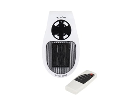 Calefactor Ceramico De Enchufe Con Mando A Distancia 500 W