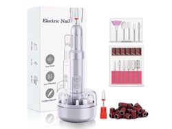 Pulidora De Uñas Inalámbrica, Lima Eléctrica Profesional Para Uñas De Gel, Recargable, Kit Para Uñas Y Pedicura