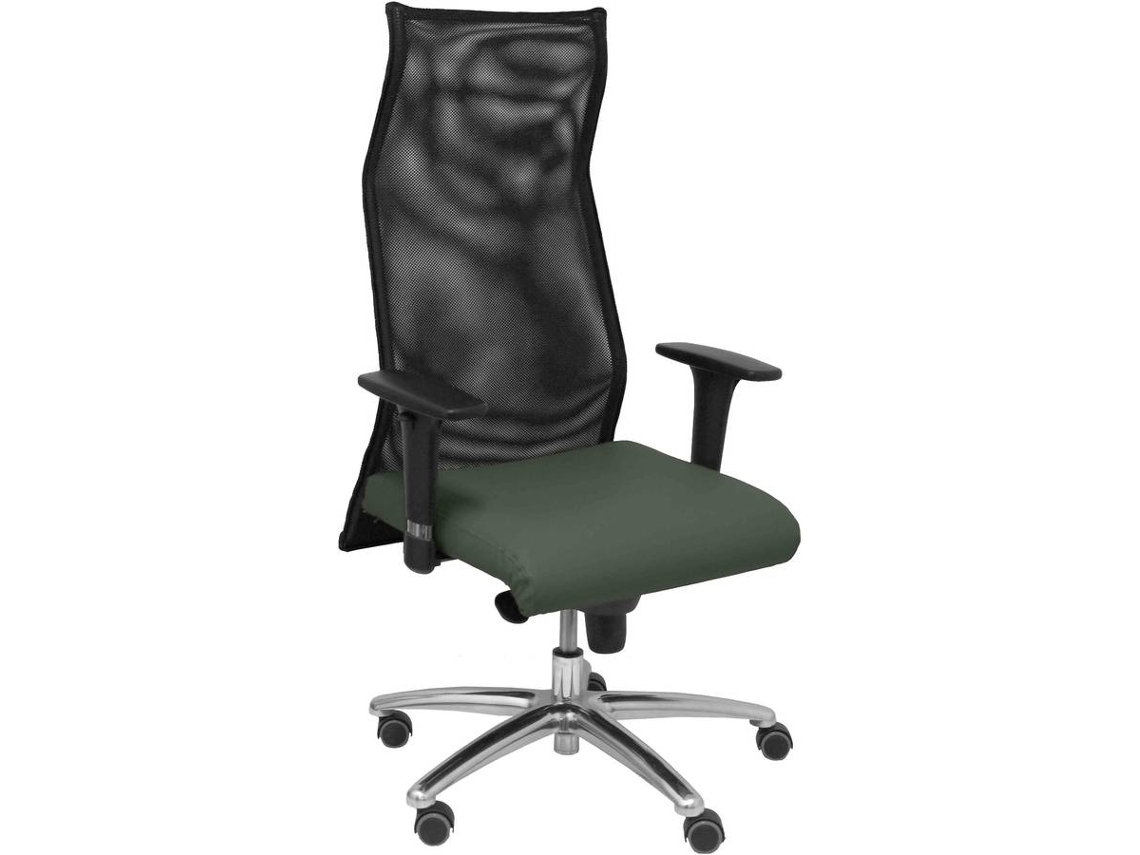 Silla Ejecutiva PYC Sahuco Gris (Brazos Ajustables - Malla)