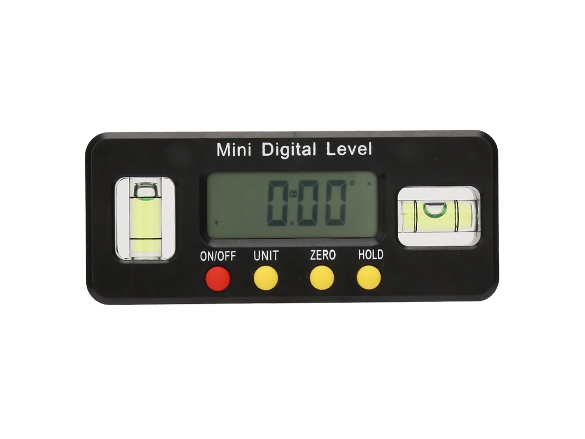 Mini Transportador Digital De 360 Grados Con Inclinómetro Y Base Magnética De 100 Mm.