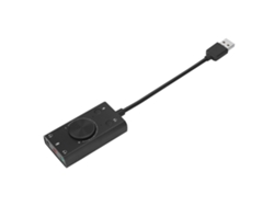 Adaptador De Tarjeta De Sonido Usb Externo Adaptador De Micrófono Altavoz Sin Controlador Para Portátil