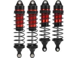 Amortiguadores Delanteros Y Traseros De Aleación De Aluminio De Alta Resistencia Para Coches Rc Slash 4 X 1/10