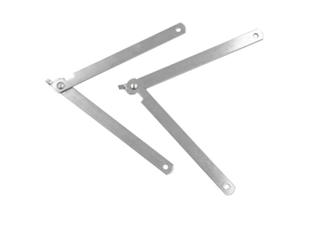 Herrajes para puertas de gabinete con varilla de tracción plegable, 2 uds., M
