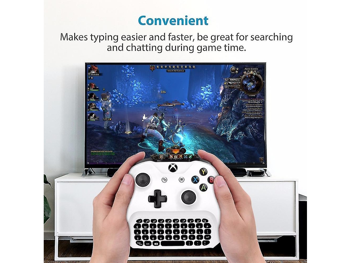 Teclado inalámbrico Bluetooth para juegos Messenger Chatpad Gamepad Teclado para Microsoft Xbox One Xboxone Ly Ebike