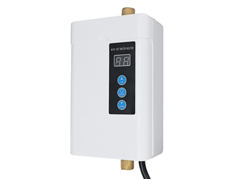 Calentador de agua eléctrico instantáneo AUGIENB (Blanco - 220V - 24x13.5x6.5cm)