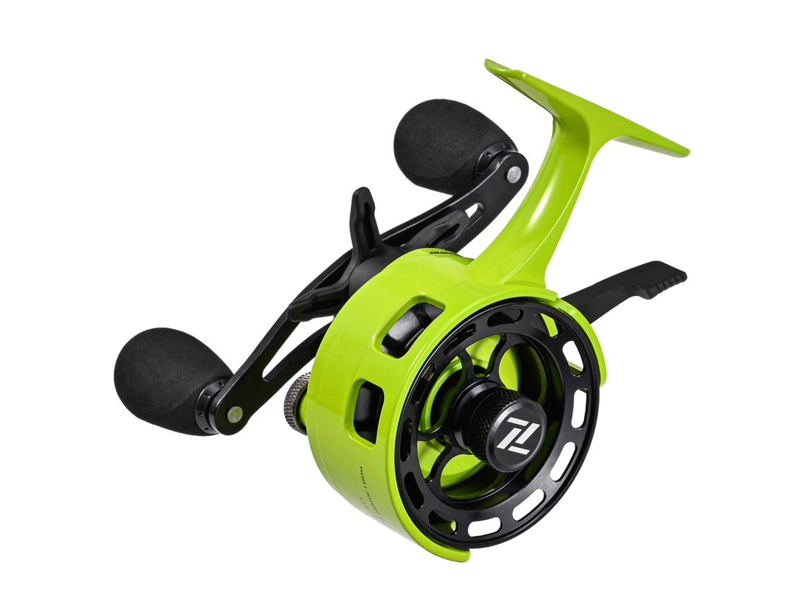Molinete De Pesca Hielo 3.2:1 Relación De Engranaje 3+1 Rodamientos De Bolas Ultra Suave Con Caída Magnética