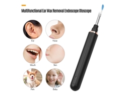 Limpiador De Oídos Con Cámara Otoscopio Endoscopio Inalámbrico Wifi 1080p 3mp Para Teléfonos Tabletas Mascotas Bebés
