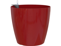 Vaso ARTEVASI Auto-Irrigación (33.5x36x36cm - Rojo)