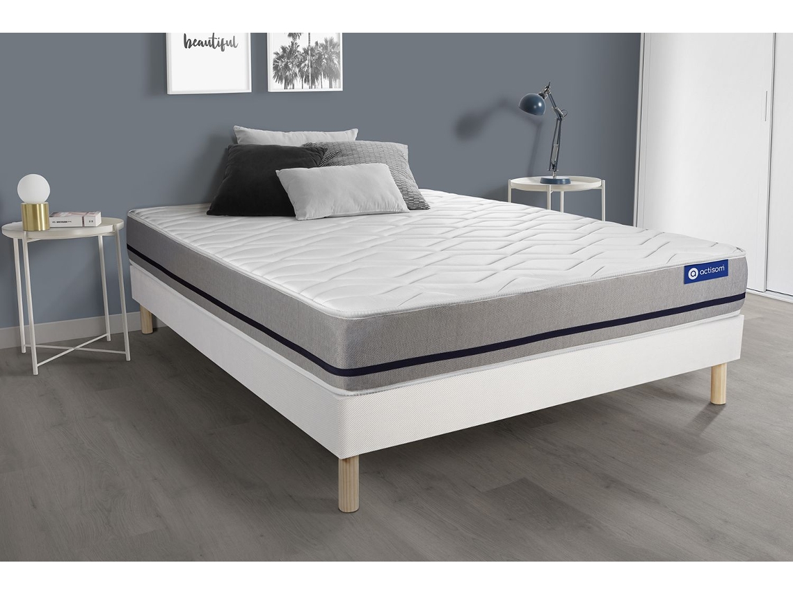 Somier Actiflex Soft Multiláminas Zonas ACTISOM Blanco (200x200)
