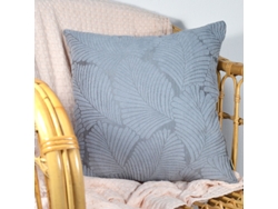 Funda de cojín Mimosa gris oscuro BOD HOME
