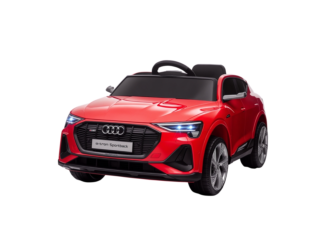 Coche Eléctrico Infantil Deportivo 12v Mando 2.4g Led Mp3 Rojo