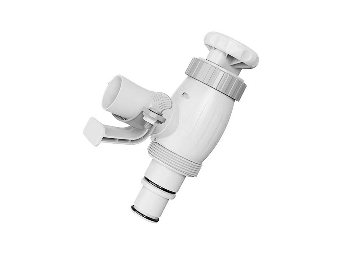 Este Adaptador De Limpieza De Piscinas Duradero, Compatible Con Filtros, Es La Opción Ideal Para El Mantenimiento De Piscinas.