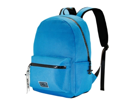 Oh My Pop! Cyan Neon Mochila Mesh, Azul