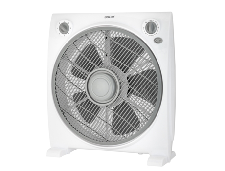 Ventilador de Suelo SOGO VEN-SS-21120 (3 velocidades - 45 W - Diámetro 30 cm)