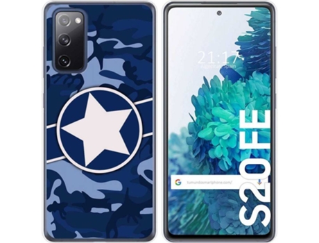 Carcasa Samsung Galaxy S20 FE TUMUNDOSMARTPHONE Camuflaje 03 Multicolor