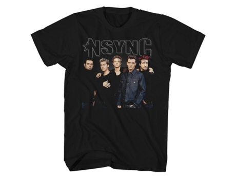 Camiseta ROCKINSTONE * NSYNC Foto de grupo NSYNC (L)