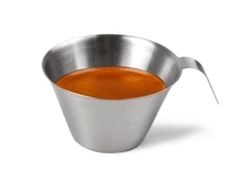 MEOIRUERY La elección del barista: taza medidora de espresso de acero inoxidable con mango ergonómico y diseño de boca ancha que garantiza un vertido suave y un