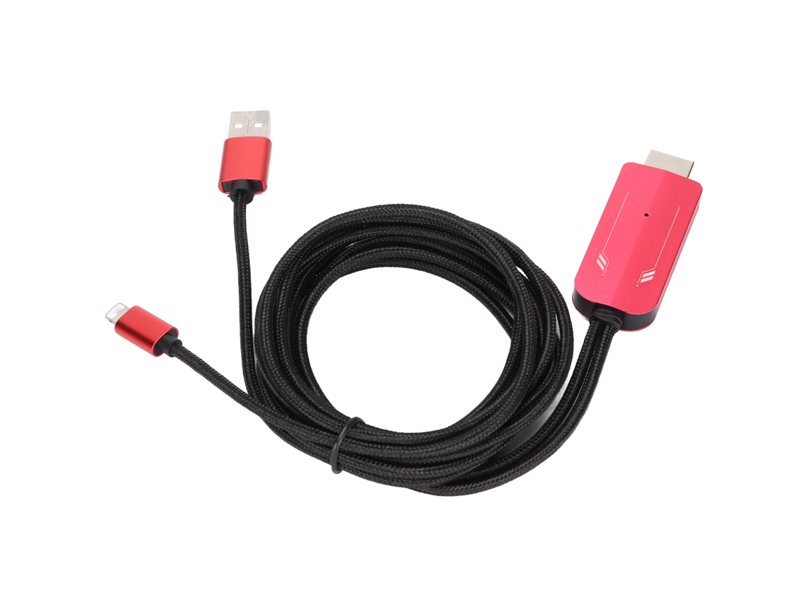 Baoj-2026novocabo Adaptador De Vídeo Ios Para Hdmi 1080p