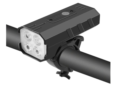 Faro de bicicleta Faro de bicicleta USB Recargable Faro de bicicleta Ipx5 Impermeable B-Luces negras ENZONS