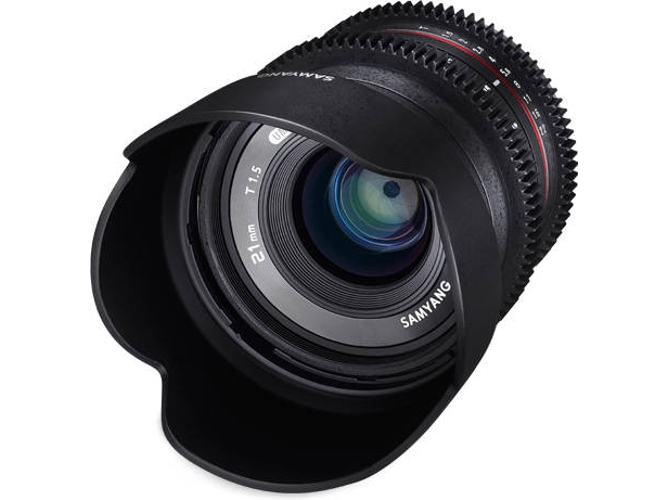 Objetivo SAMYANG 21mm T1.5 ED AS UMC CS (Negro - Encaje: Sony E - Apertura: f/1.5 - f/22)