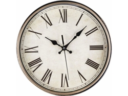 Reloj de pared cuarzo silencioso 30 cm con números romanos Kofihety