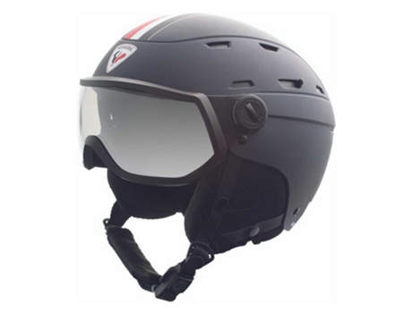 Casco ROSSIGNOL Capacete Fotocrômico Allspeed Visor Impacts Preto XL