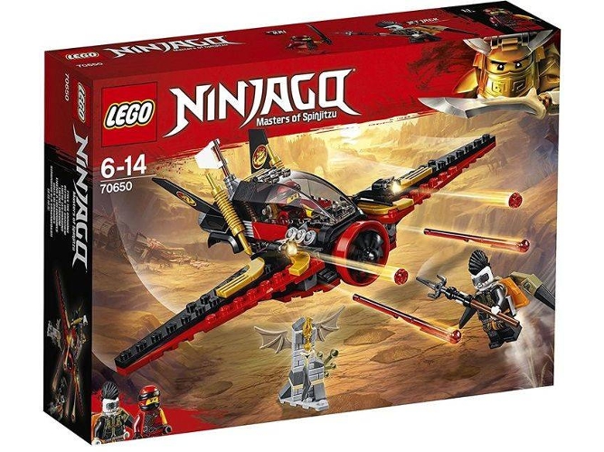 LEGO Ninjago: Ala del destino - 70650 (Edad Mínima: 6 - 181 Piezas)