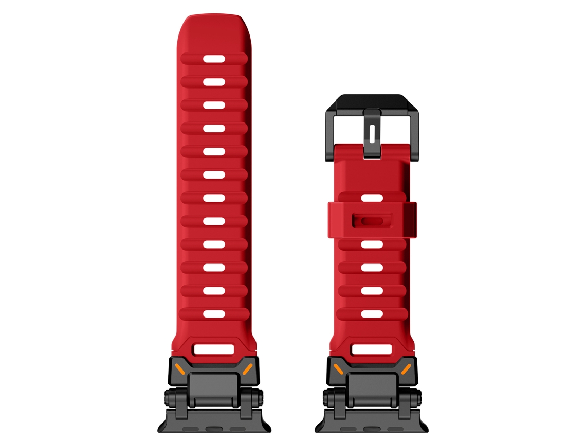 Correa roja XIAOMOYU para Apple Watch (42/44/45/49 mm)