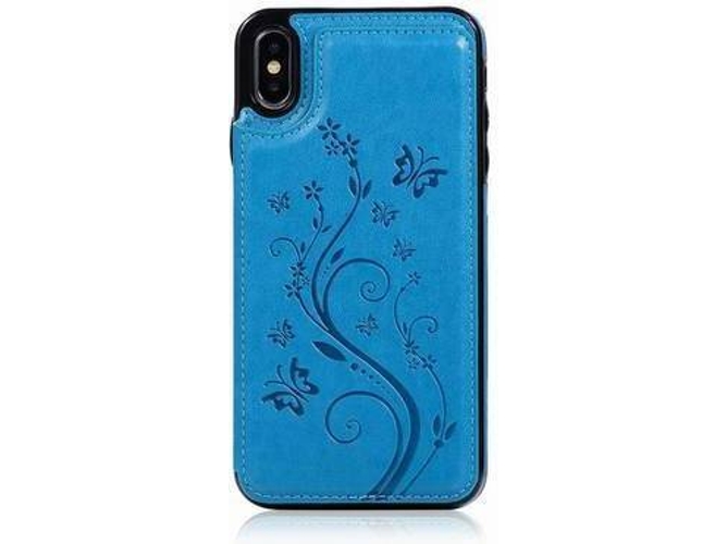 Funda iPhone X, XS WISETONY Yixin-35 Azul