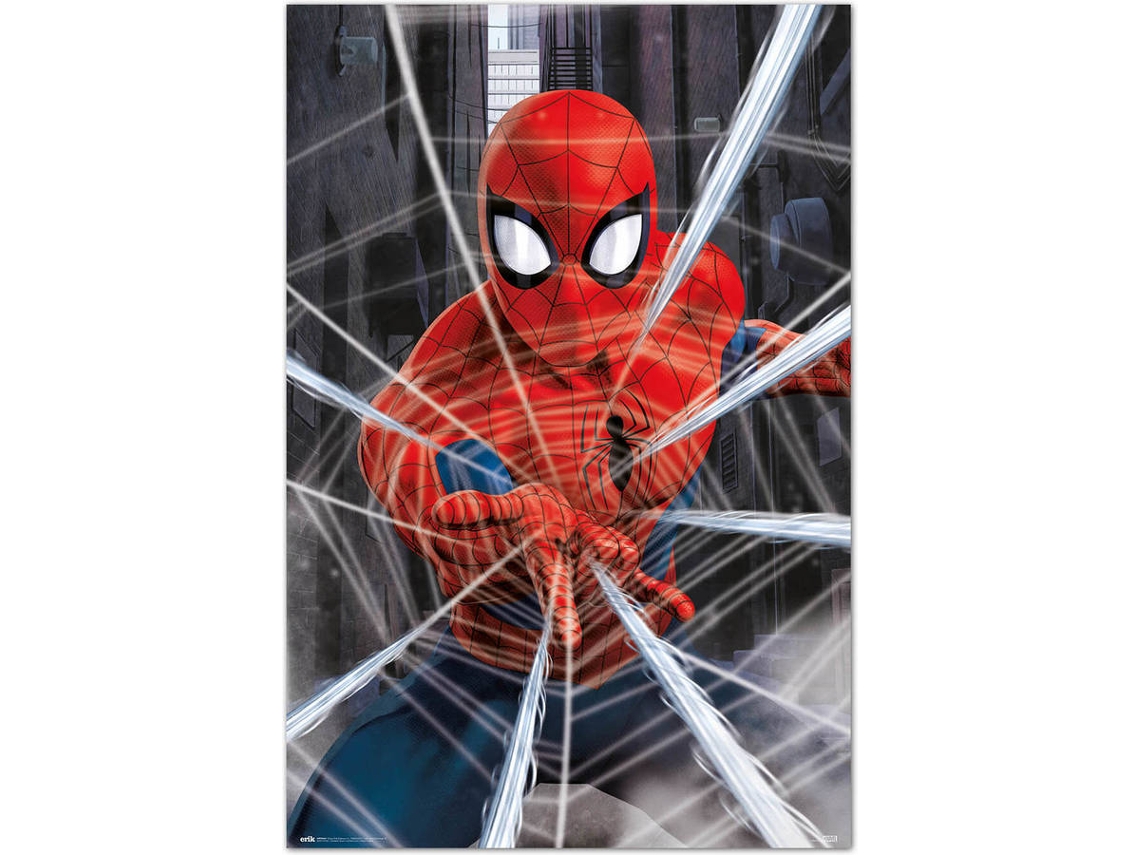 Poster Spider-Man Telaraña Marvel Comics