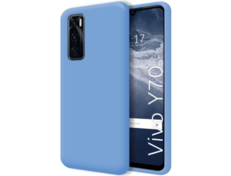 Carcasa Vivo Y70 TUMUNDOSMARTPHONE Silicona Líquida Azul