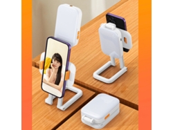 Yncm2026-luz Anillo Selfie Portátil Con Clip Usb Para Móvil Laptop Pc Reuniones Vídeo Maquillaje Modos De Iluminación Ajustable