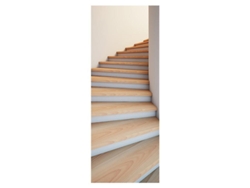 2 piezas papel tapiz de escaleras de expansión espacial creativo ALLINLESS