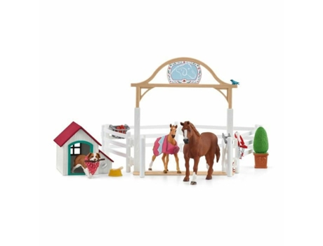 Figuras de Jugar SCHLEICH Playset 42458 Caballo Plástico (Edad Mínima Recomendada: 5 años)