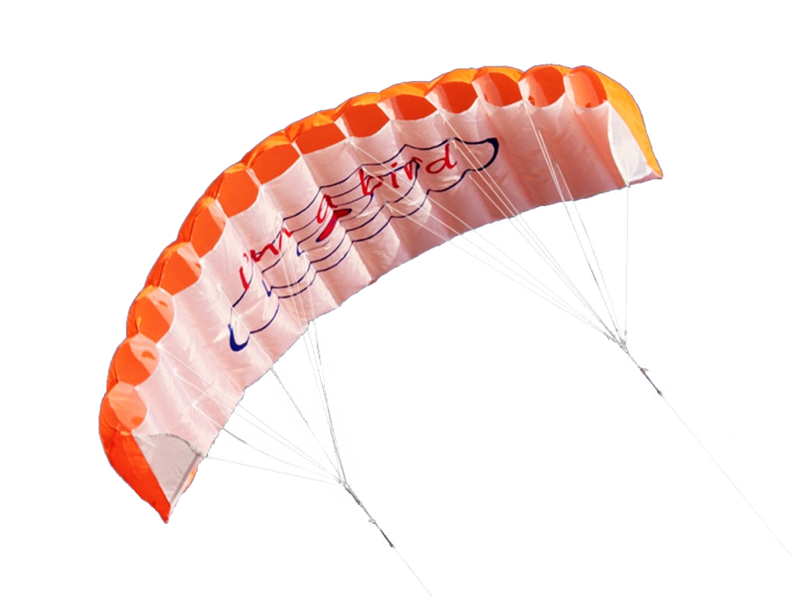 Yncm-cometa De Paracaídas Acrobática De Doble Línea Para Deportes Al Aire Libre, 1,4 M, Suave, Sin Marco, Con Asa, Línea De 30 M Para Volar, Regalos