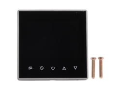 Termostato Digital Inteligente Con Pantalla Lcd, Función De Memoria, Control De Temperatura De 5 A 45 °c, 3 A, Gris.