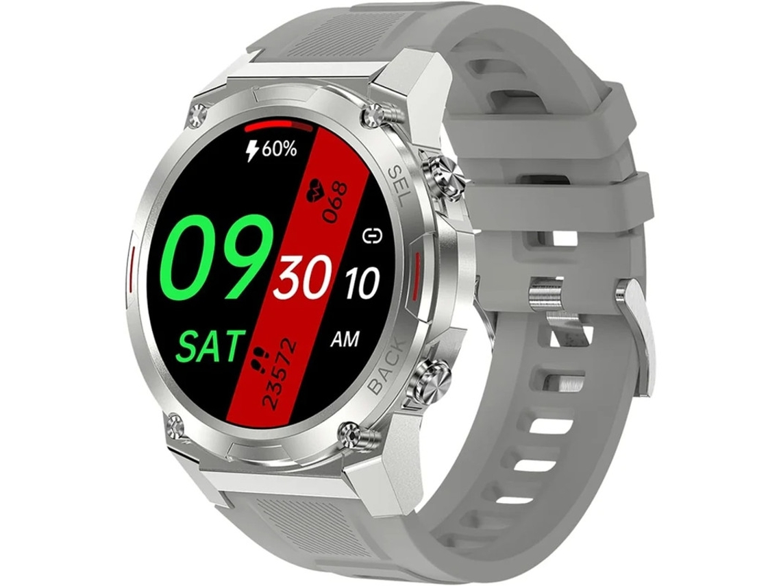 Reloj inteligente militar AMOLED de 1,43 pulgadas para hombre, con respuesta y llamadas, monitor de actividad física, IP68, 400 mAh, con Bestvite