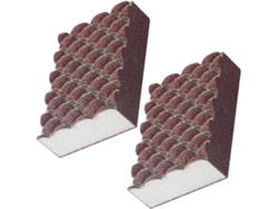 Limpieza Dos Pequeñas Esponjas De Esmeril