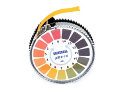 Papel Indicador De Ph, Rollo De 5 M, Tiras Reactivas De Ph De 0 A 14 Para Agua, Saliva Y Orina.