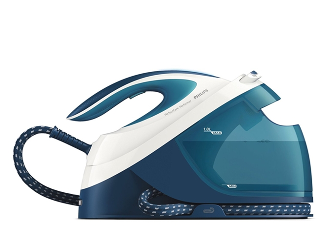 Centro de planchado PHILIPS GC8723/20 (Presión: 6.2 bar - Chorro vapor: 390 g/min)