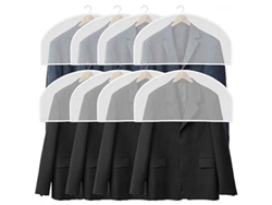 2026-protectoras De Ropa Paquete De 20 Para Trajes Abrigos Chaquetas Almacenamiento Aireadas Peva 20 Paquetes