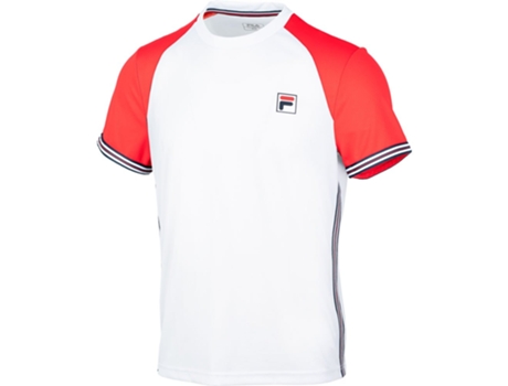 Camiseta de Hombre para Deporte FILA SPORT Alfie Blanco (XL)