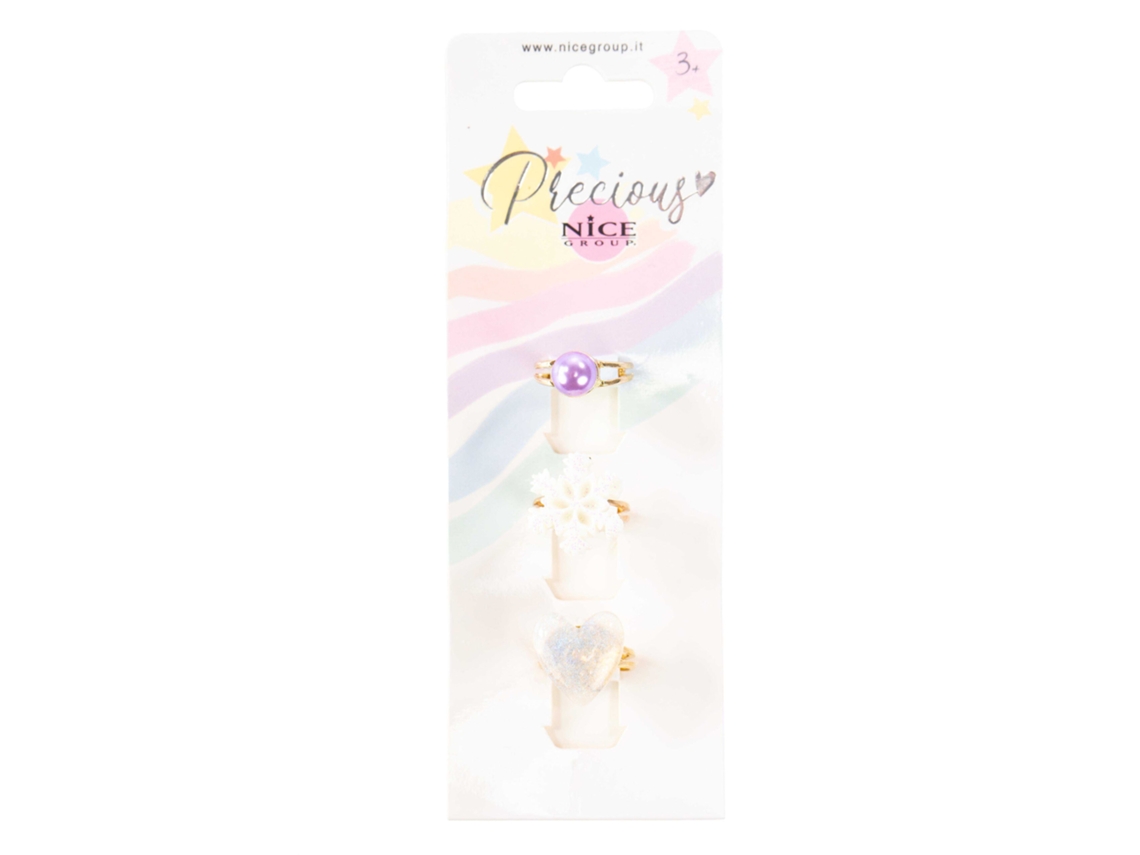 Anillos NICE Precious Snow Princess C/3 25160