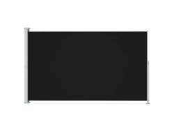 Maison Exclusive - Toldo Lateral Retráctil De Jardín Negro 180x300 Cm
