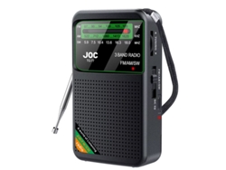 (tg77 Negro) Radio A Batería